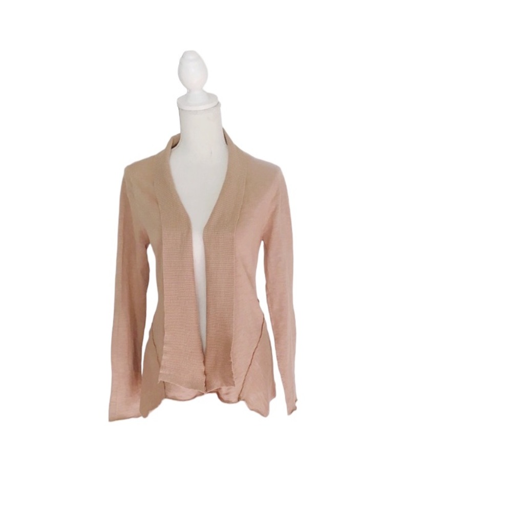 Grace Elements Tan Open Front Cardigan Size Large - image 1